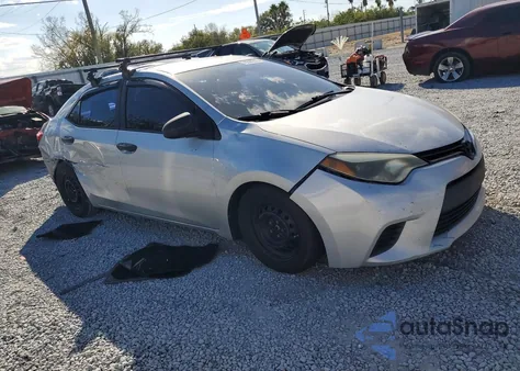 2014 Toyota Corolla L from USA, damaged, VIN 2T1BURHE9EC104520